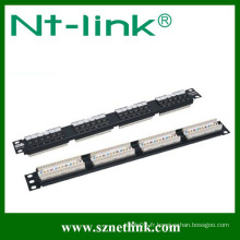 NETLINK 1U Cat5e RJ45 UTP Panneau de raccordement 24 ports Inch 24